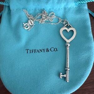 Tiffany & Co. Large Heart Key Pendant
